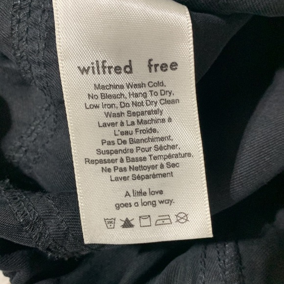 WILFRED Free Beatriz Romper Shortalls Overalls Zip Side Pockets Womens XS - Picture 6 of 11